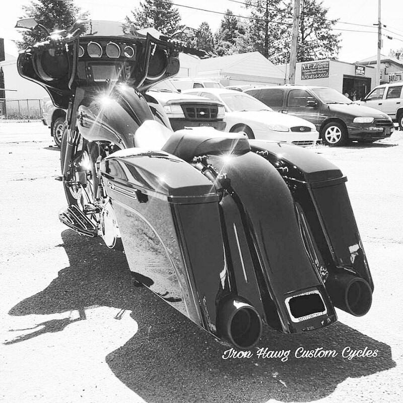 Custom Harley Bagger Motorcycles Built By Iron Hawg CC,Custom Harley